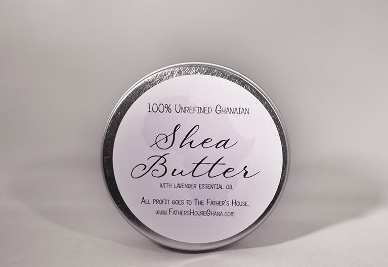 Unrefined Shea Butter Lavender 4oz